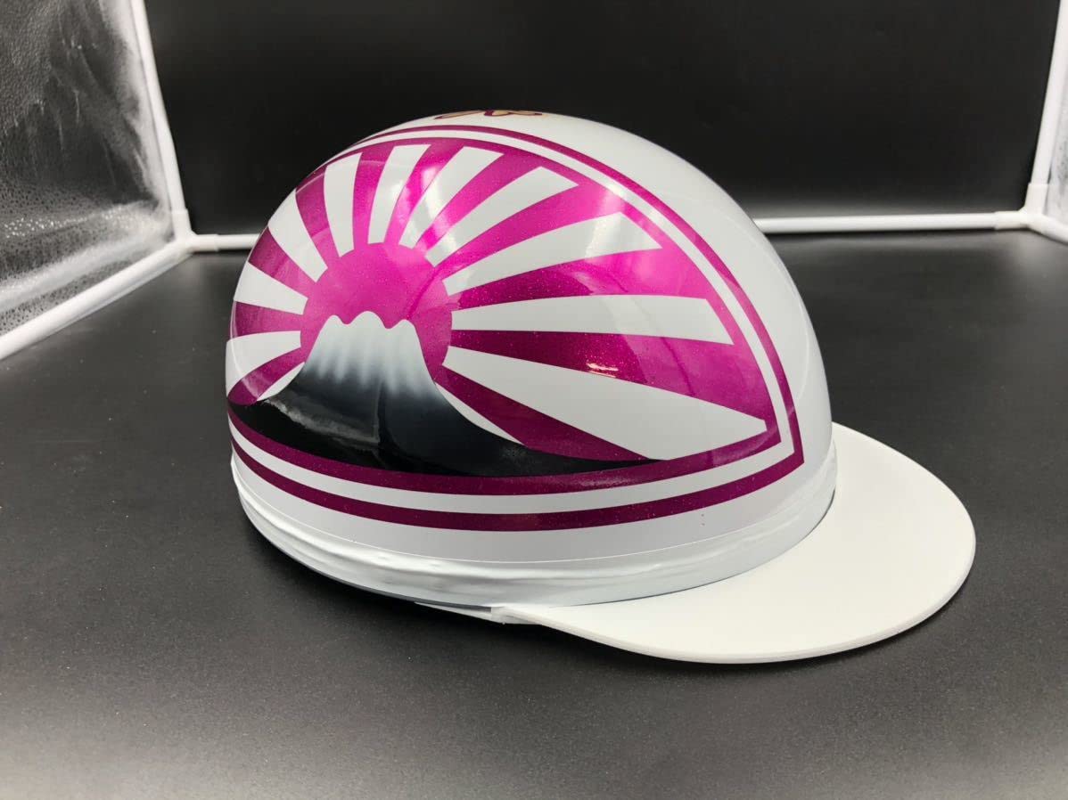 Amazon | コルク半 カスタム ペイント 富士 日章 白ピンク ラメ | 絵具